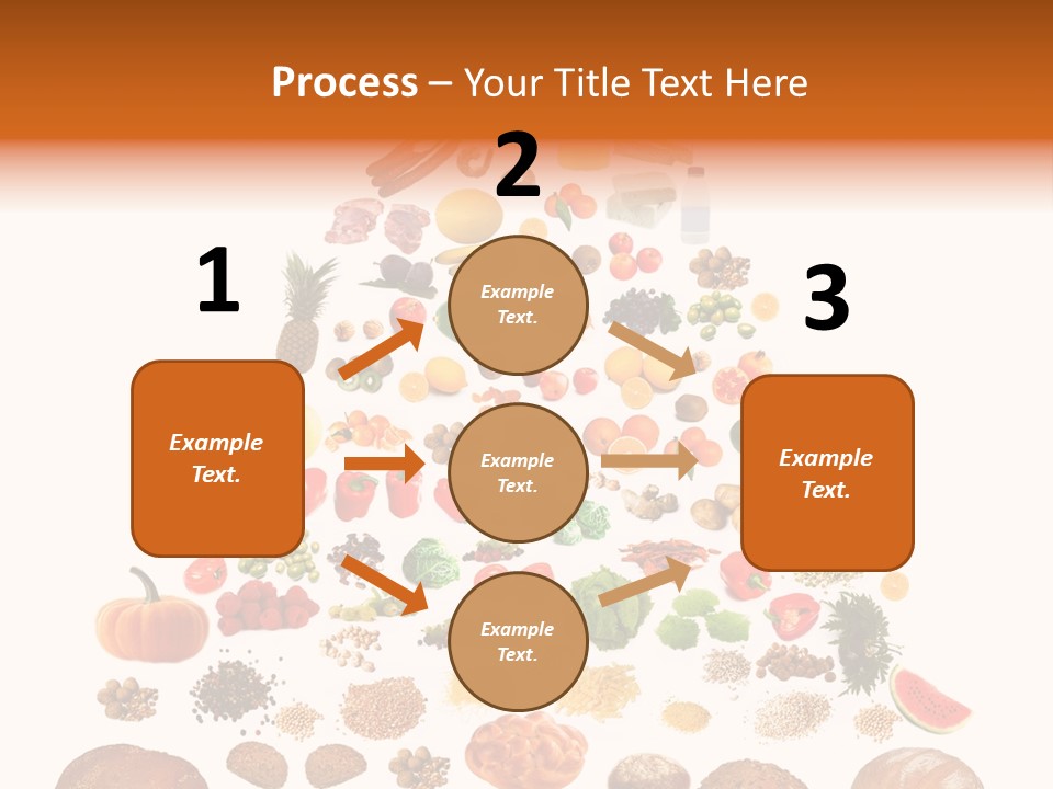 Macaroni Cheese Grains PowerPoint Template