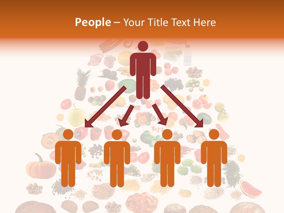 Macaroni Cheese Grains PowerPoint Template