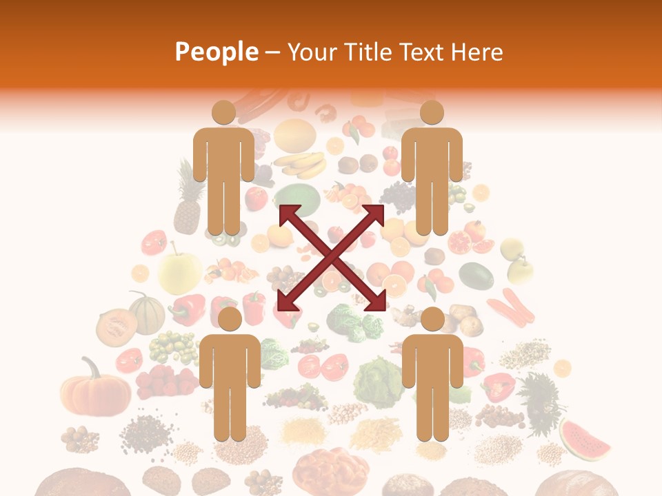 Macaroni Cheese Grains PowerPoint Template