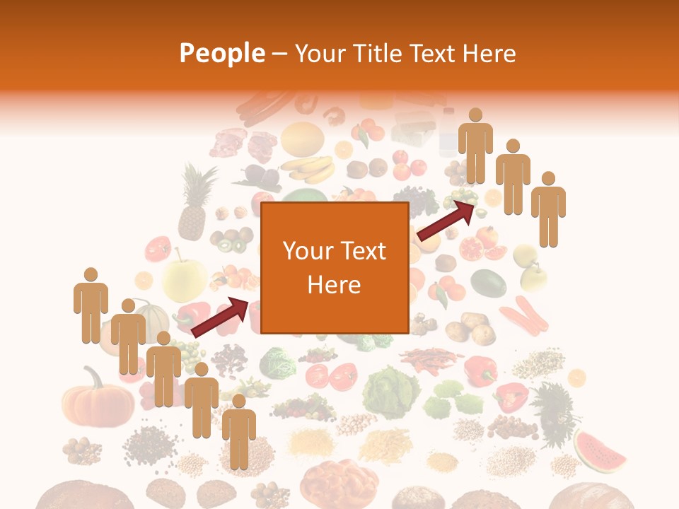 Macaroni Cheese Grains PowerPoint Template