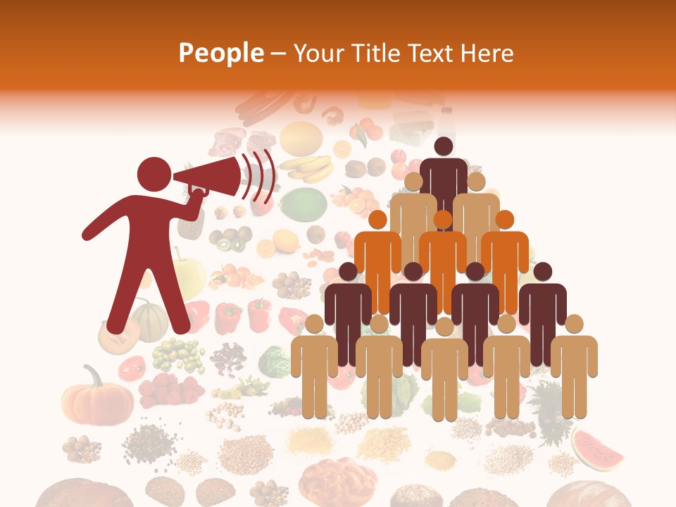 Macaroni Cheese Grains PowerPoint Template