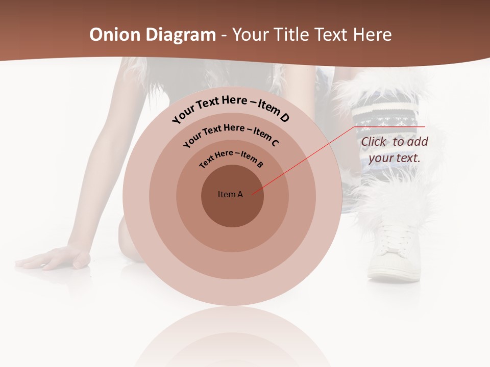 Cold Fall Female PowerPoint Template