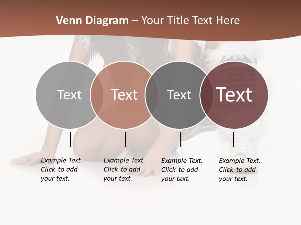 Cold Fall Female PowerPoint Template