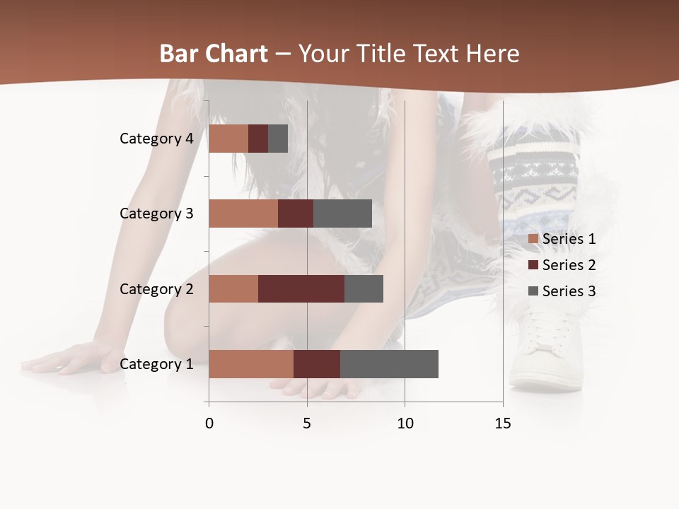 Cold Fall Female PowerPoint Template