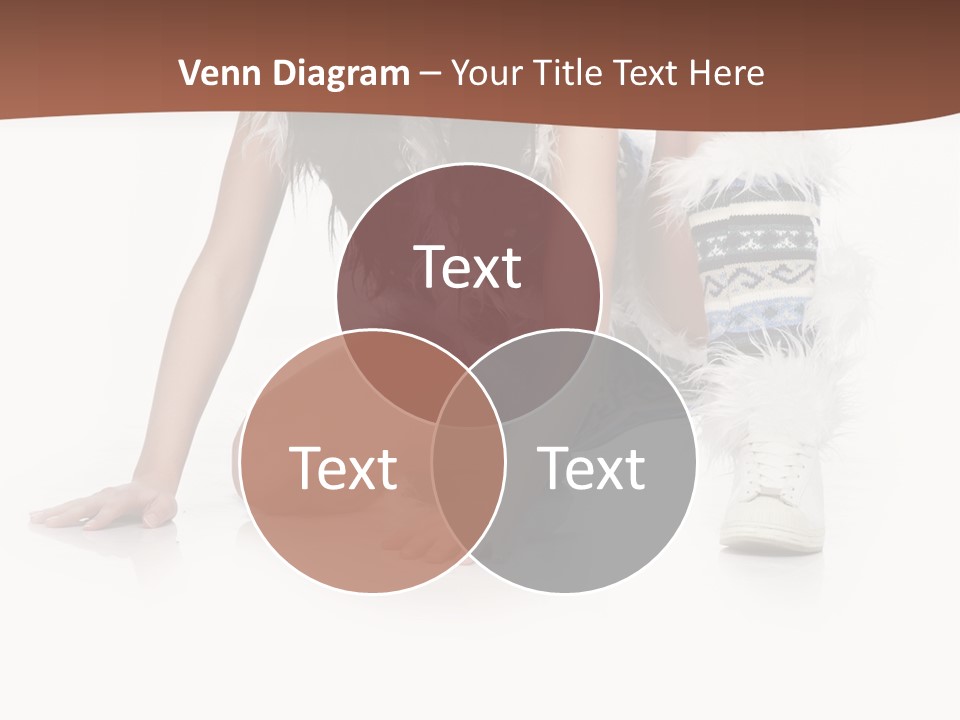 Cold Fall Female PowerPoint Template