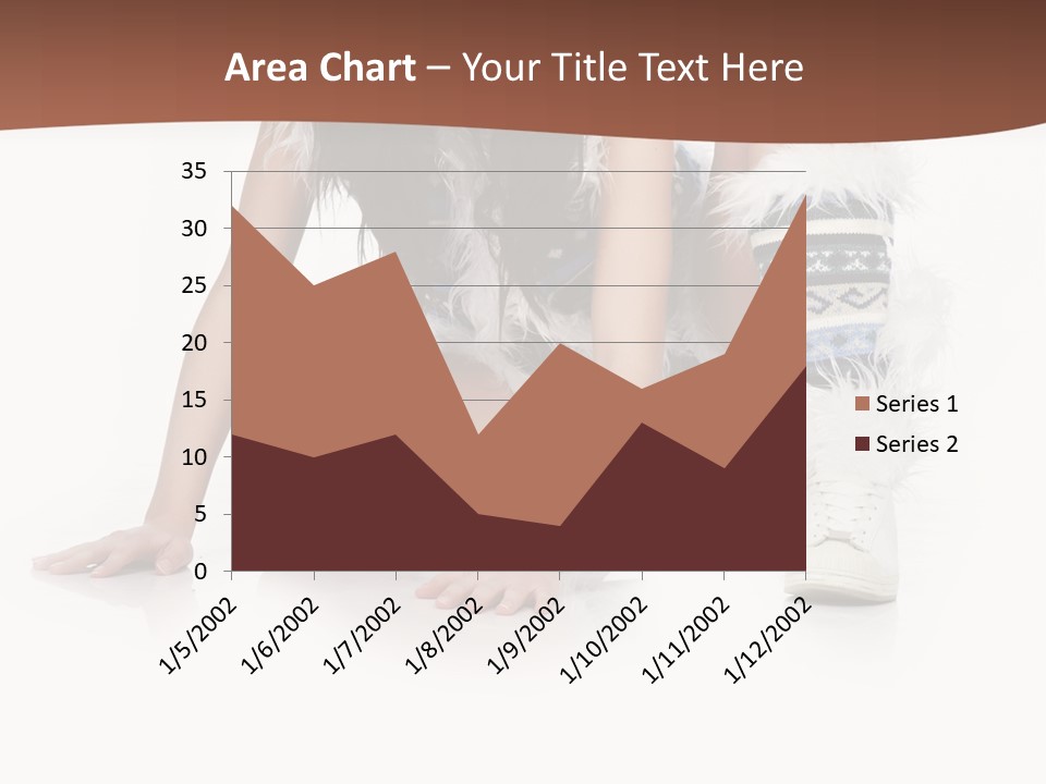 Cold Fall Female PowerPoint Template