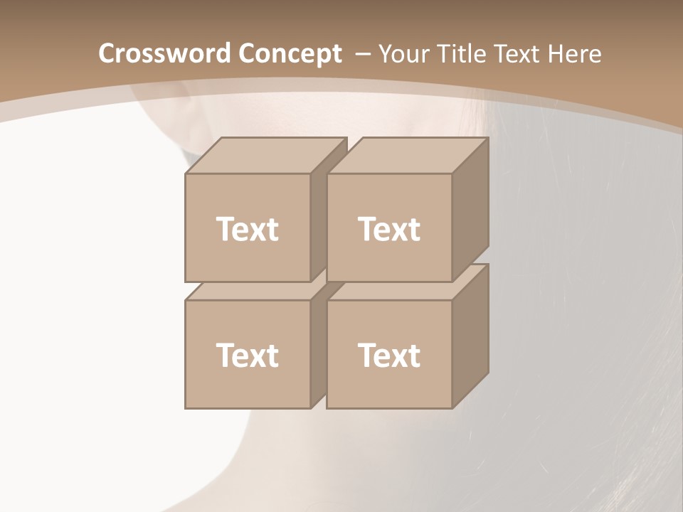 Lips Caucasian Care PowerPoint Template