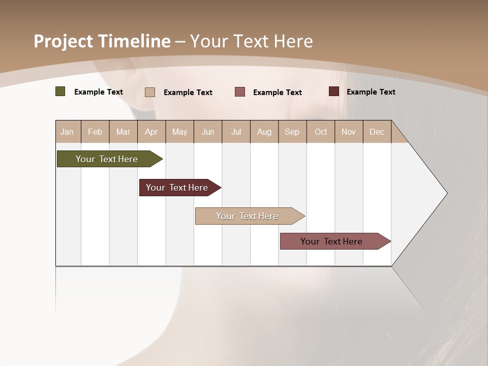 Lips Caucasian Care PowerPoint Template