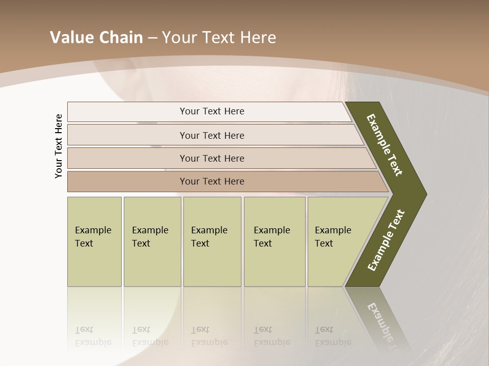 Lips Caucasian Care PowerPoint Template