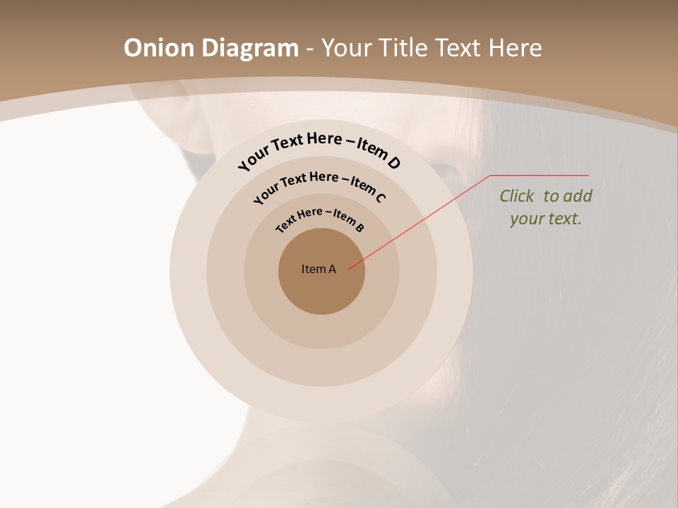 Lips Caucasian Care PowerPoint Template