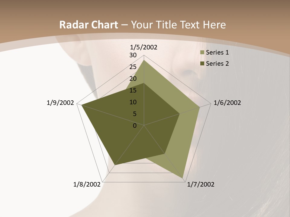Lips Caucasian Care PowerPoint Template