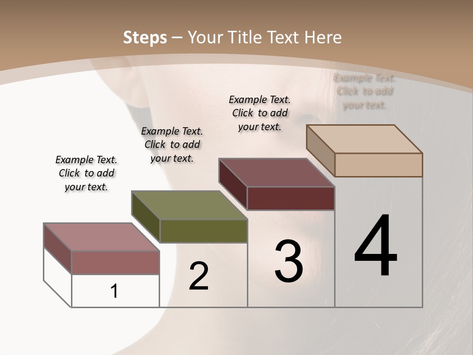 Lips Caucasian Care PowerPoint Template
