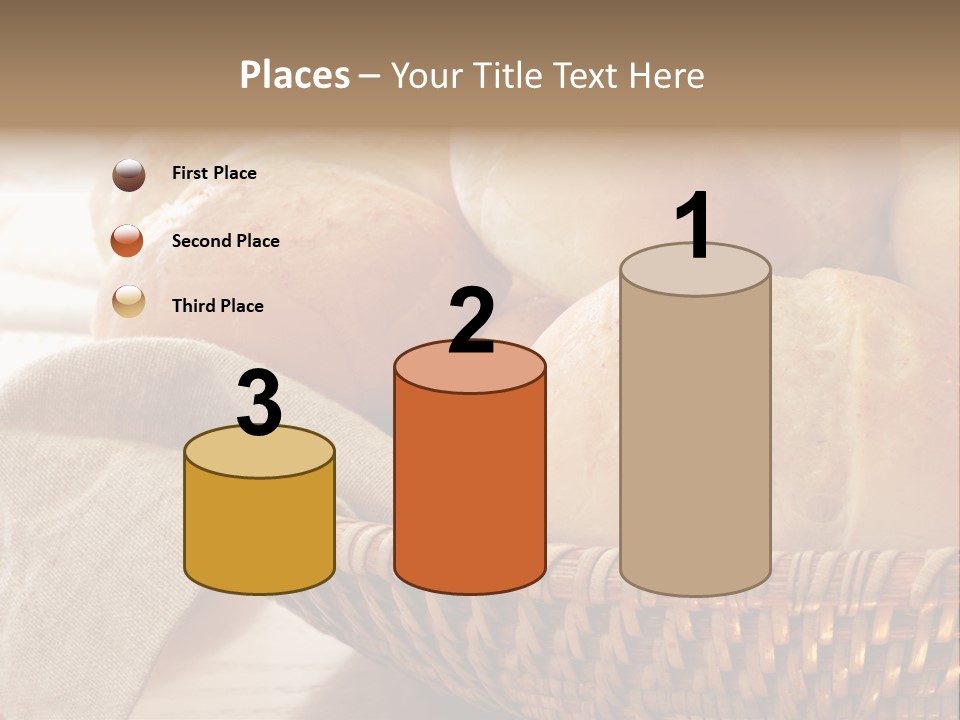 A Basket Full Of Bread Powerpoint Template PowerPoint Template