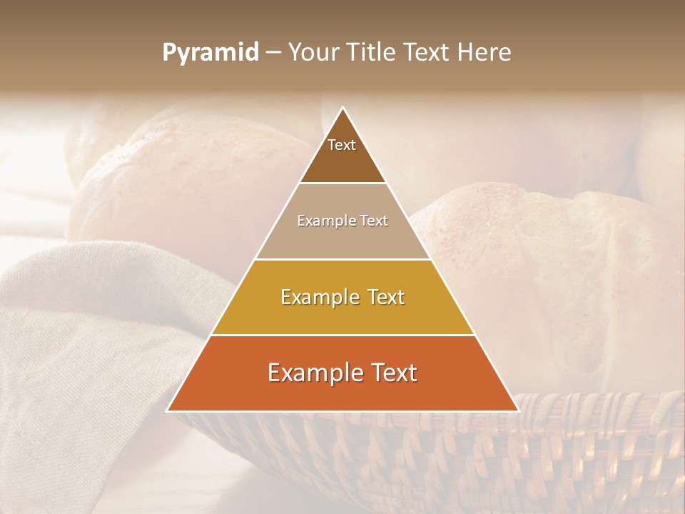 A Basket Full Of Bread Powerpoint Template PowerPoint Template
