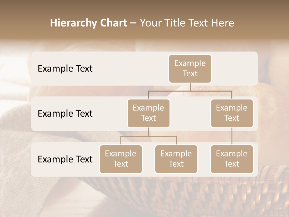 A Basket Full Of Bread Powerpoint Template PowerPoint Template