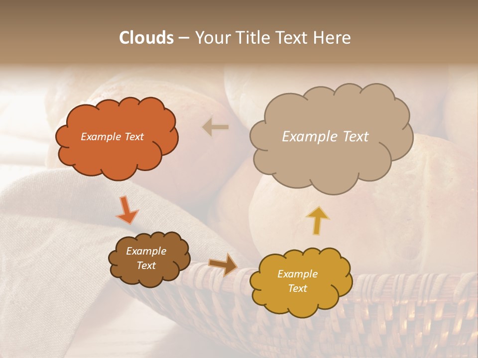 A Basket Full Of Bread Powerpoint Template PowerPoint Template