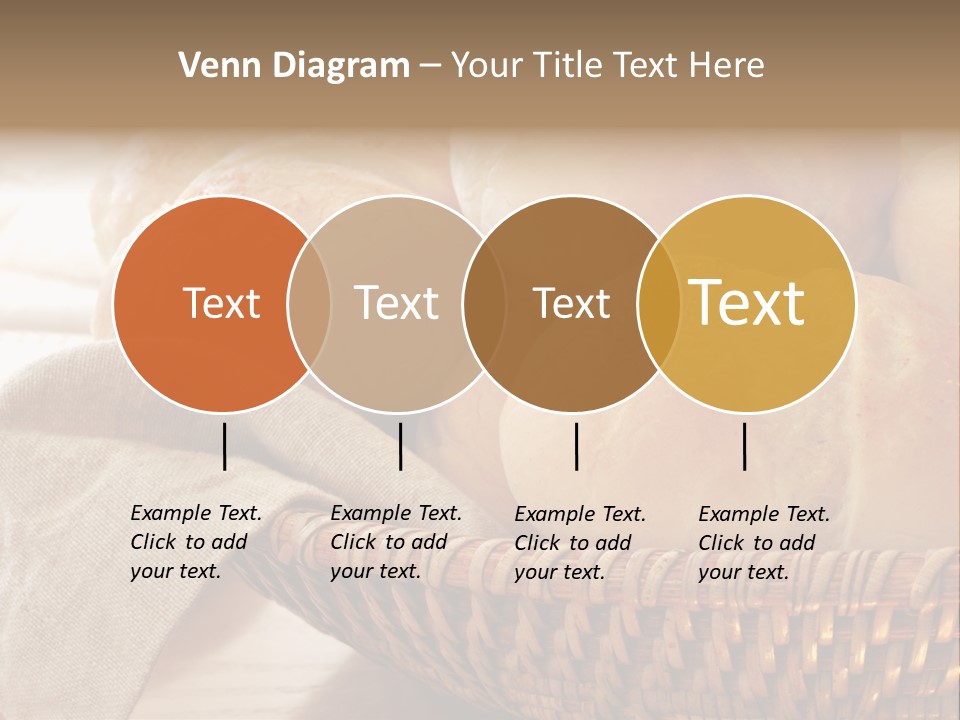 A Basket Full Of Bread Powerpoint Template PowerPoint Template