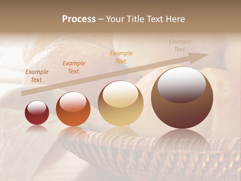 A Basket Full Of Bread Powerpoint Template PowerPoint Template