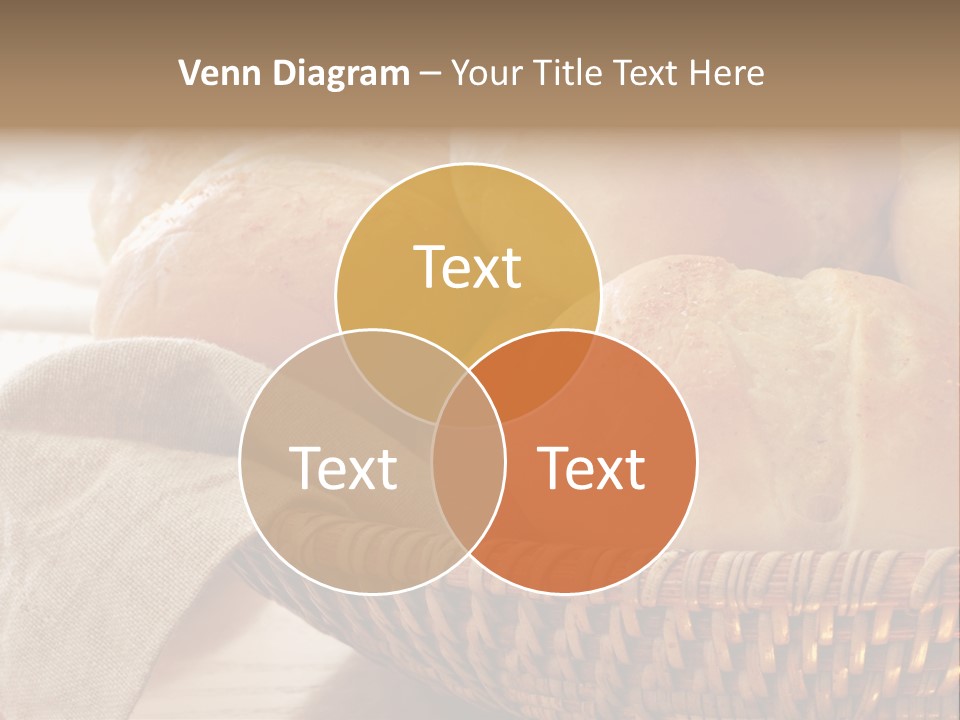 A Basket Full Of Bread Powerpoint Template PowerPoint Template