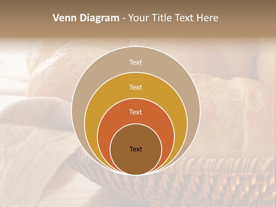 A Basket Full Of Bread Powerpoint Template PowerPoint Template