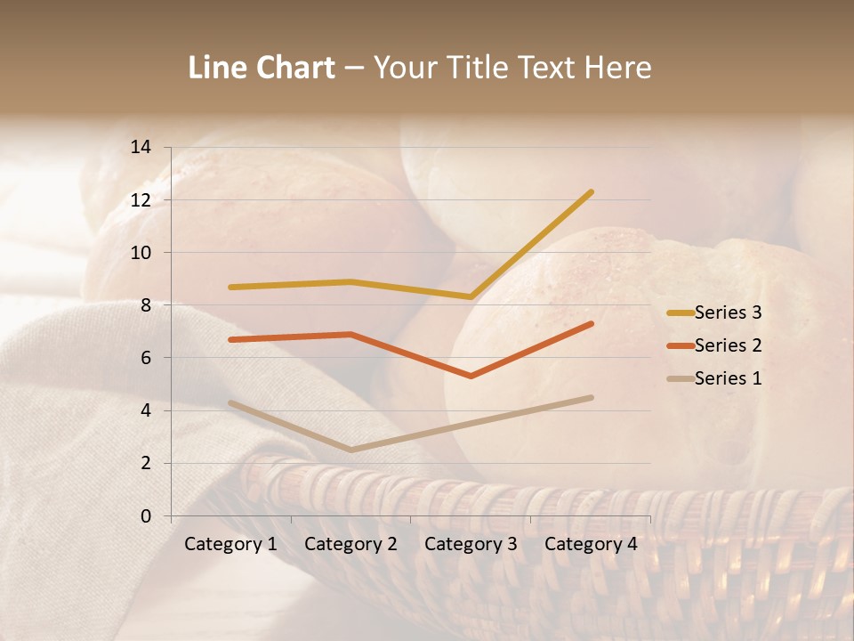 A Basket Full Of Bread Powerpoint Template PowerPoint Template