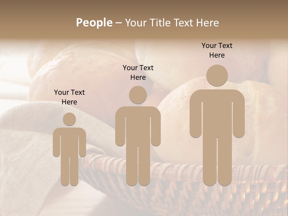 A Basket Full Of Bread Powerpoint Template PowerPoint Template