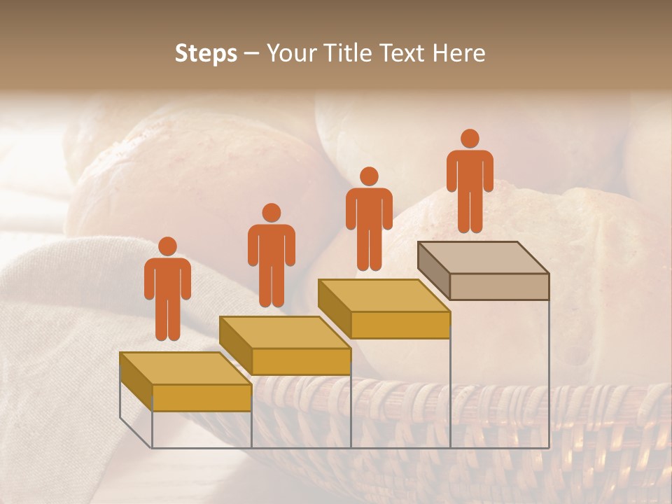 A Basket Full Of Bread Powerpoint Template PowerPoint Template