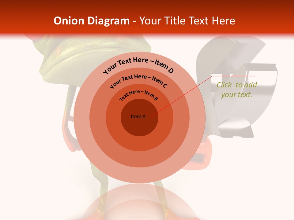 A Frog Holding A Wrench And A Wrench In His Hand PowerPoint Template