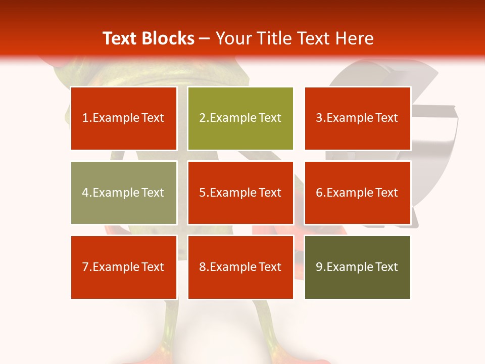 A Frog Holding A Wrench And A Wrench In His Hand PowerPoint Template