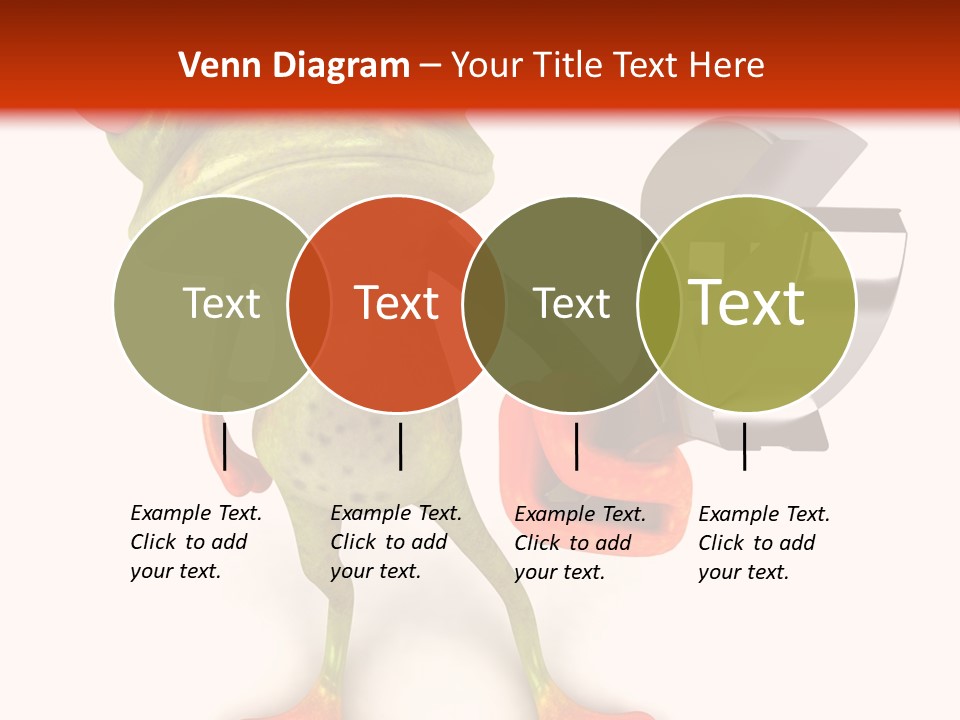 A Frog Holding A Wrench And A Wrench In His Hand PowerPoint Template
