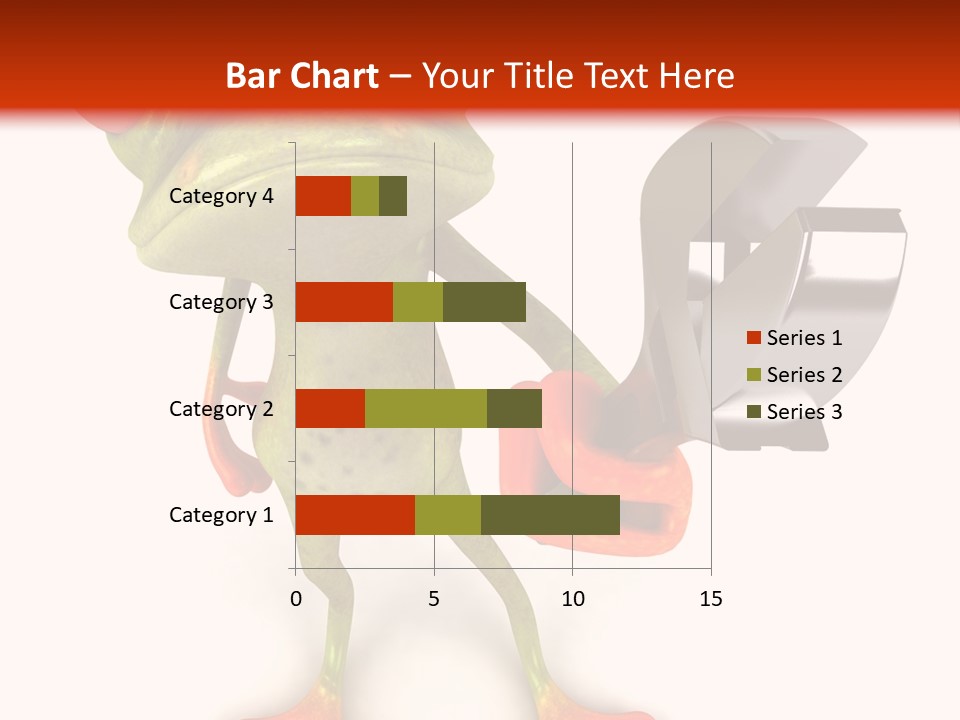 A Frog Holding A Wrench And A Wrench In His Hand PowerPoint Template
