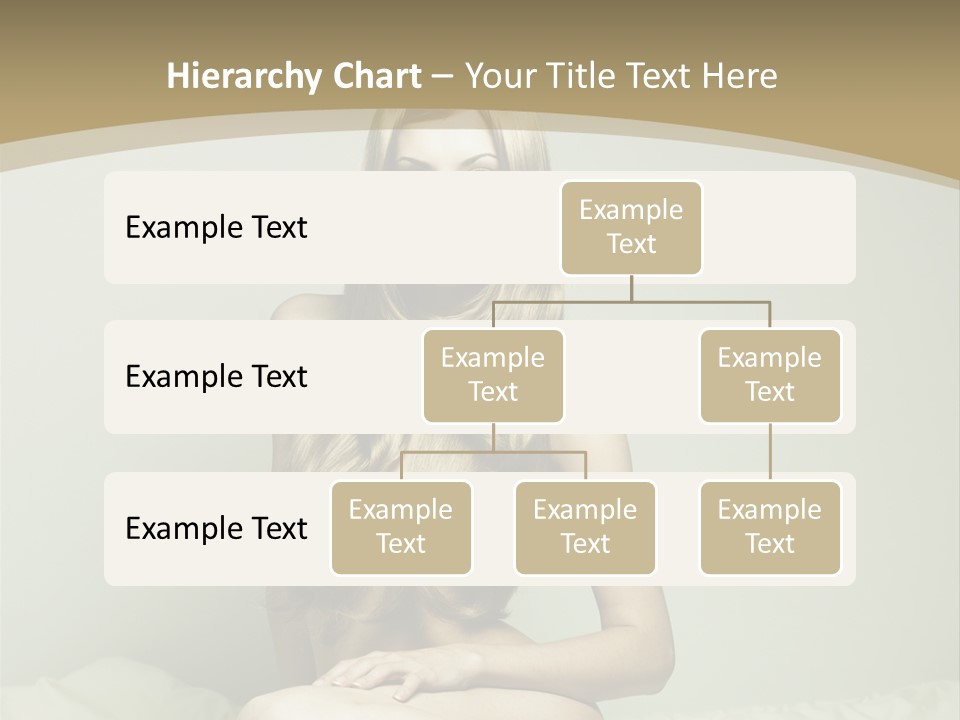 Pleasure Model Blond PowerPoint Template