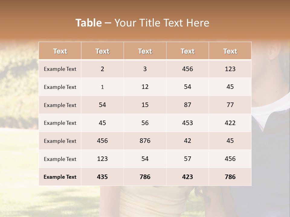 Hair Bring Celebrate PowerPoint Template