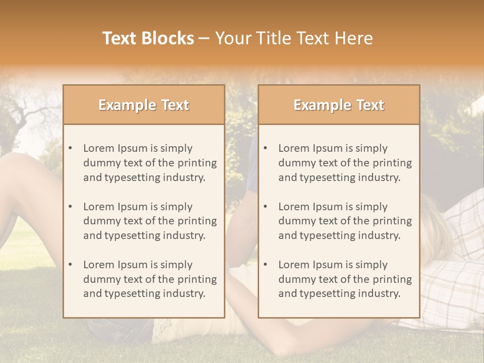 Umbrella Girl Baby PowerPoint Template