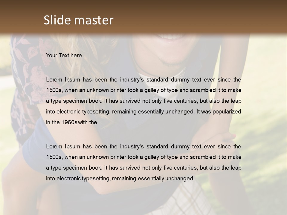 Glamorous Typical Retro PowerPoint Template