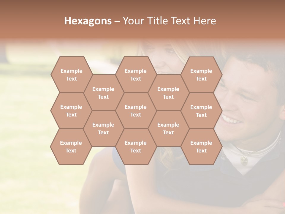 Person One Female PowerPoint Template