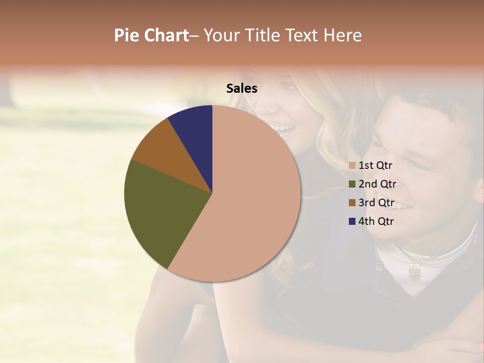 Person One Female PowerPoint Template