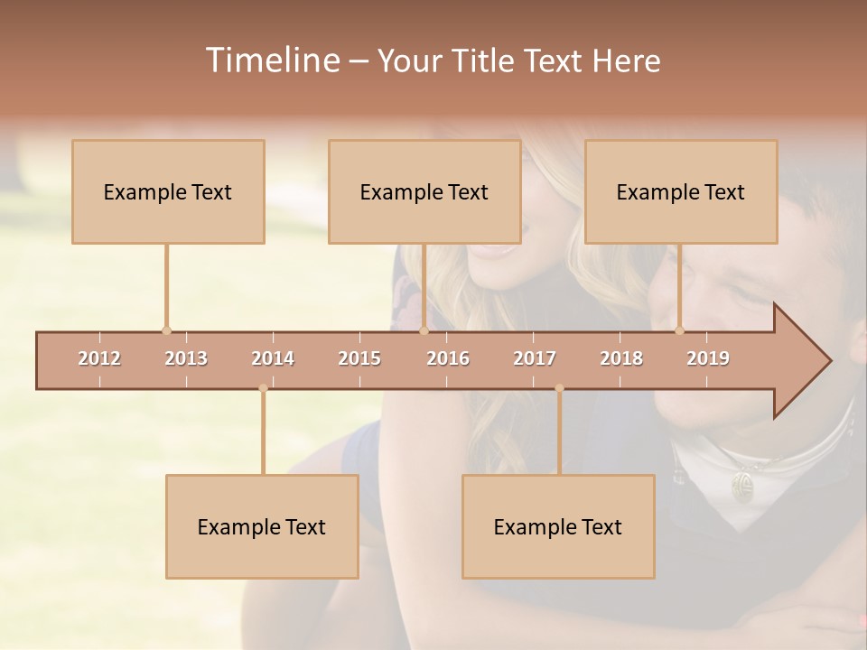 Person One Female PowerPoint Template