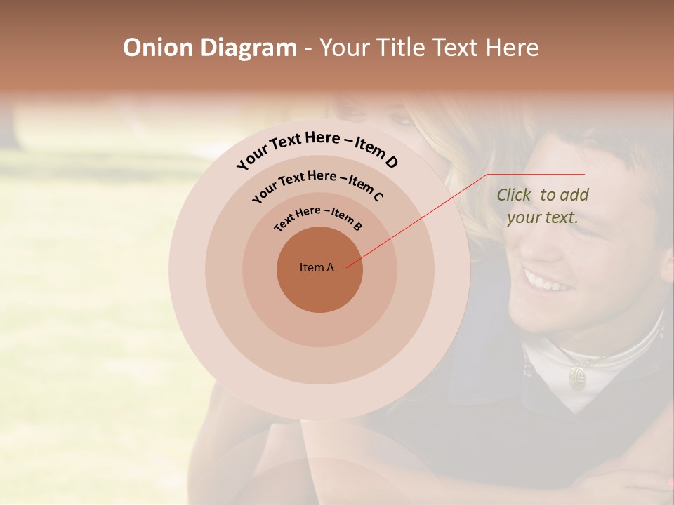 Person One Female PowerPoint Template