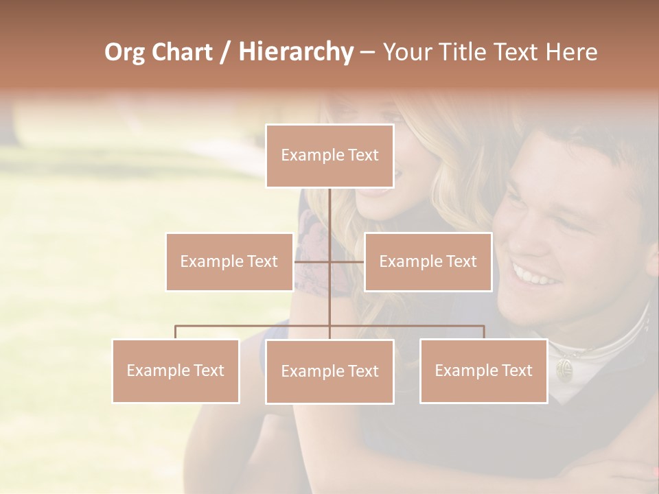 Person One Female PowerPoint Template