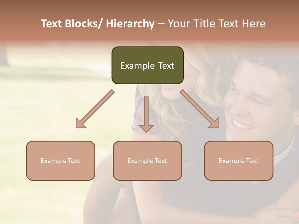 Person One Female PowerPoint Template