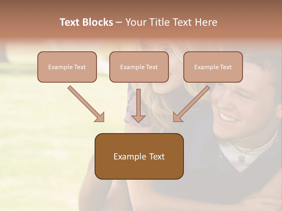 Person One Female PowerPoint Template