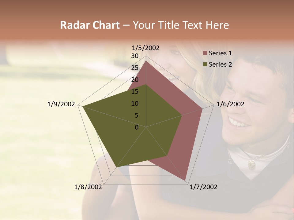 Person One Female PowerPoint Template