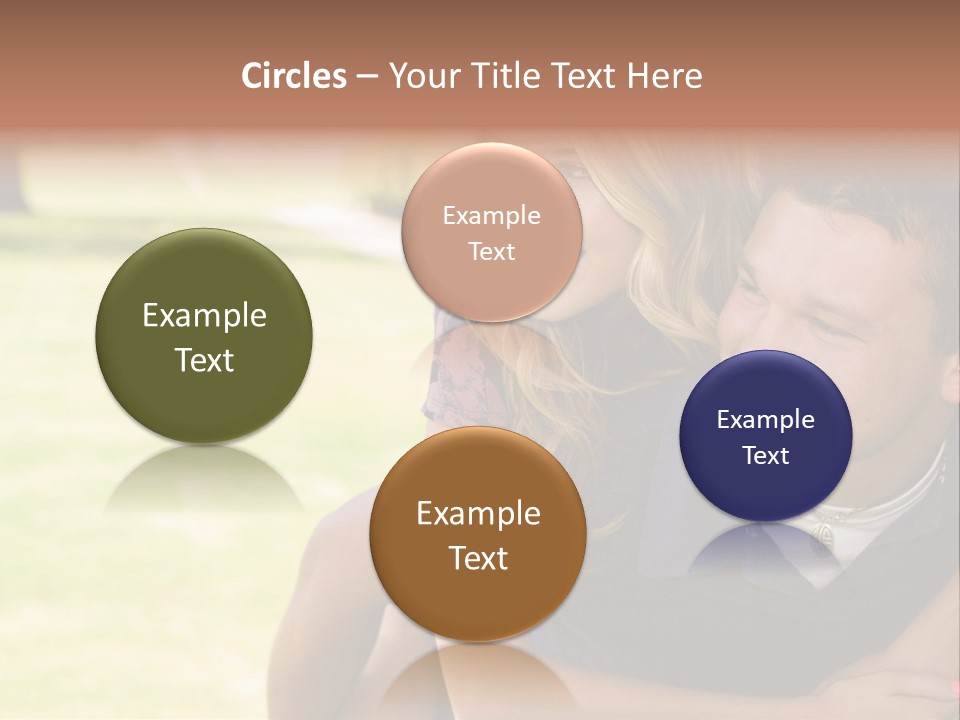 Person One Female PowerPoint Template