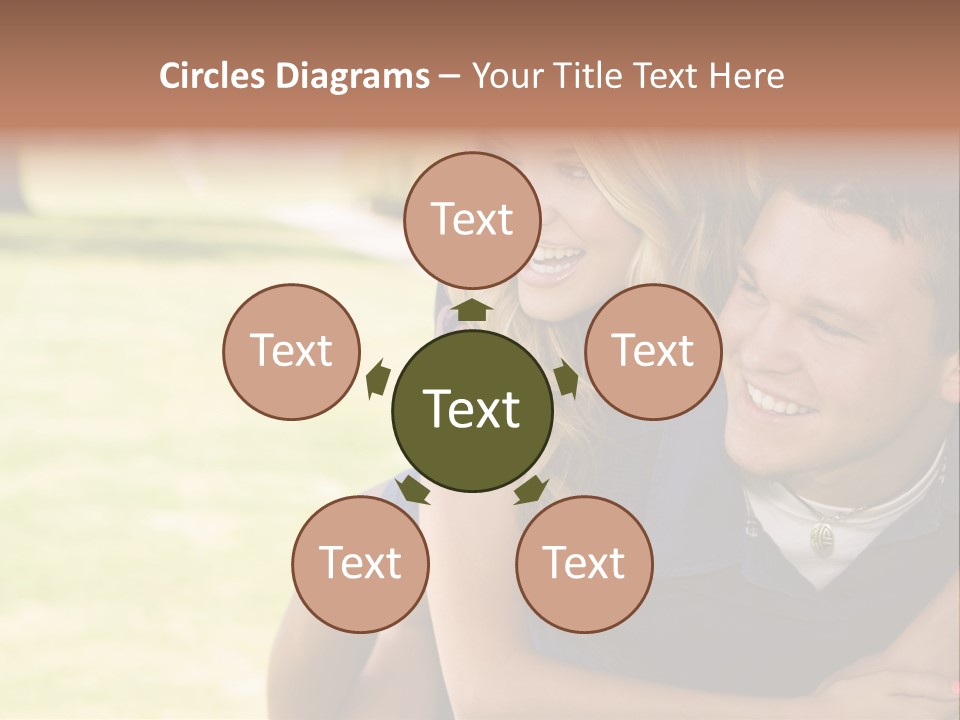 Person One Female PowerPoint Template