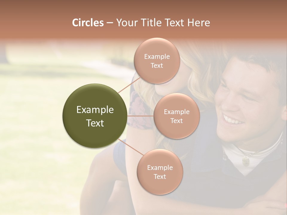 Person One Female PowerPoint Template