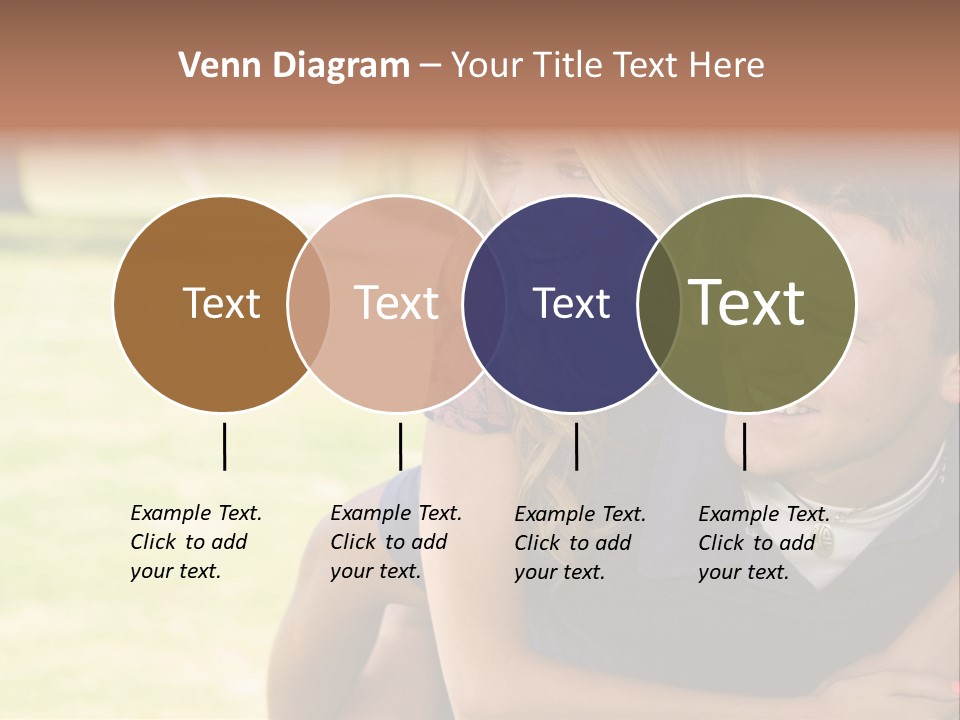 Person One Female PowerPoint Template