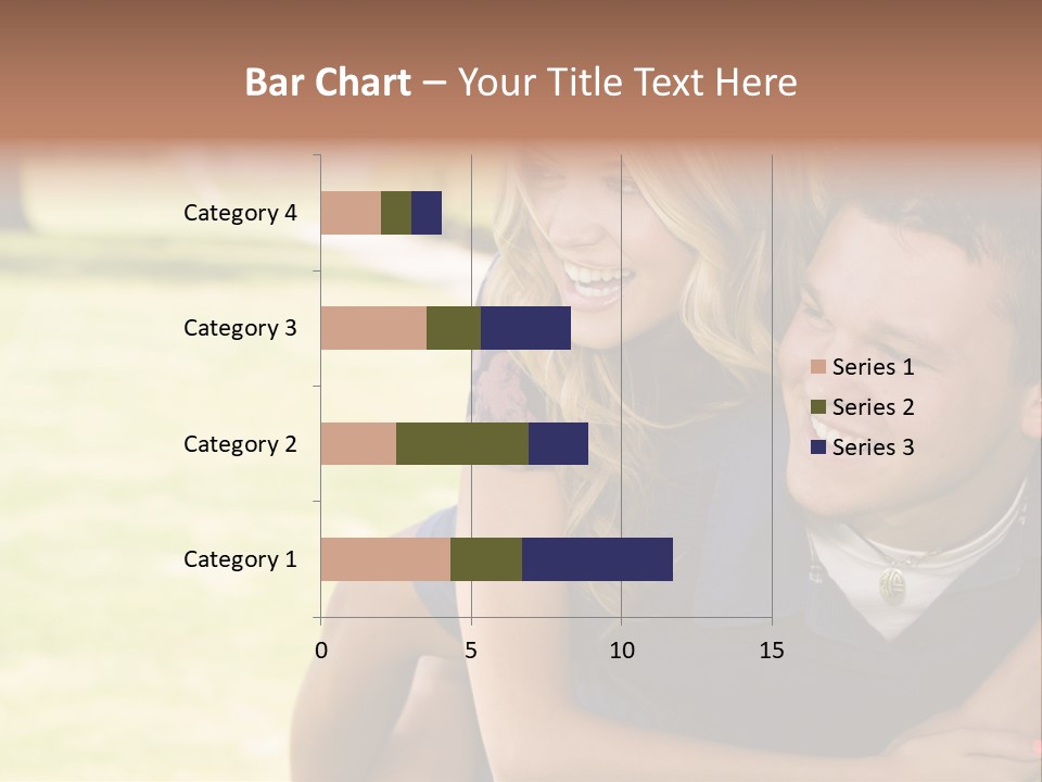 Person One Female PowerPoint Template