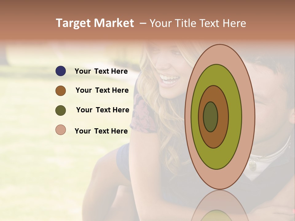 Person One Female PowerPoint Template