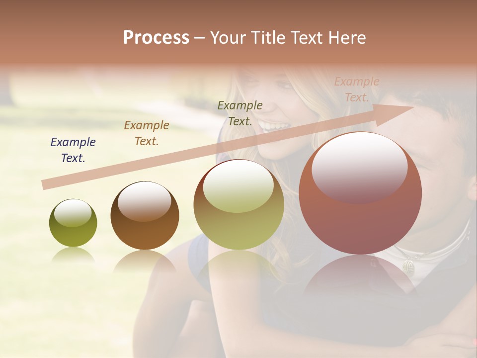 Person One Female PowerPoint Template